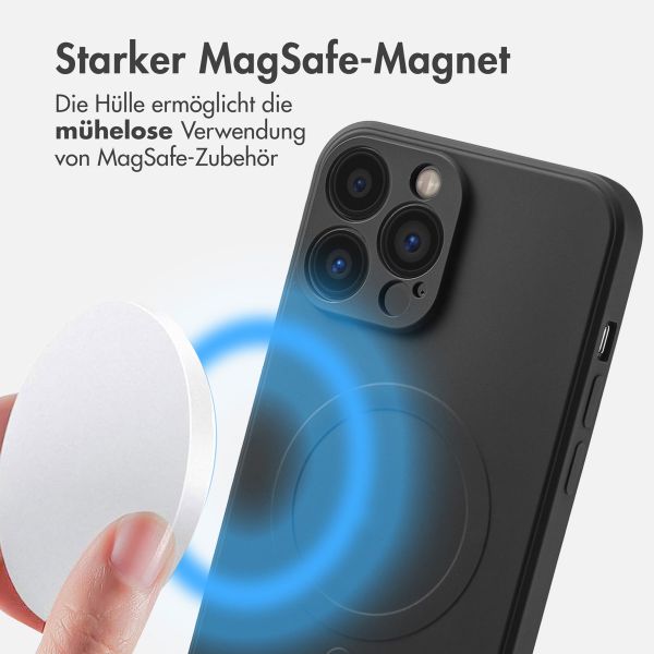imoshion Color Back Cover mit MagSafe Apple iPhone 13 Pro Max - Schwarz