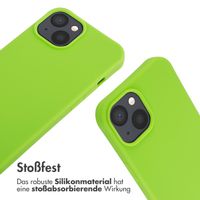 imoshion SilikonHülle mit Band Apple iPhone 14 - Fluor Groen