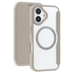 imoshion Transparente Bookcase mit MagSafe Apple iPhone 17 - Beige