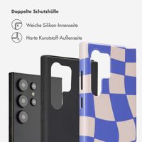 Selencia Vivid Back Cover Samsung Galaxy S24 Ultra - Groovy Sapphire Blue