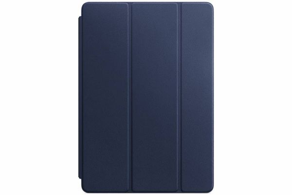 Apple Leather Smart Cover Blau für iPad 9 (2021) 10.2 inch / 8 (2020) 10.2 inch / 7 (2019) 10.2 inch / Pro 10.5 (2017) / Air 3 (2019)