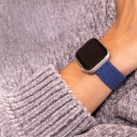 imoshion Gewebtes Nylonarmband für das Apple Watch Series 1 bis 11 / SE / Ultra (44/45/46/49 mm) - Dunkelblau