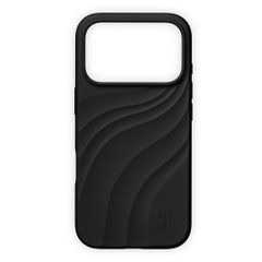 iDeal of Sweden Soft Swirl Silicone MagSafe Hülle Apple iPhone 17 Pro - Velvet Black