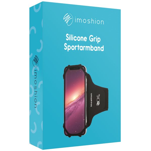 imoshion Silikon Grip Handyhalterung Joggen - Schwarz