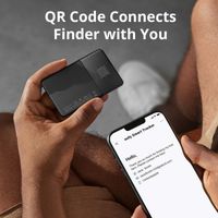 Eufy Smart Tracker Card - GPS-Tracker für iOS - 1 Pack - Schwarz