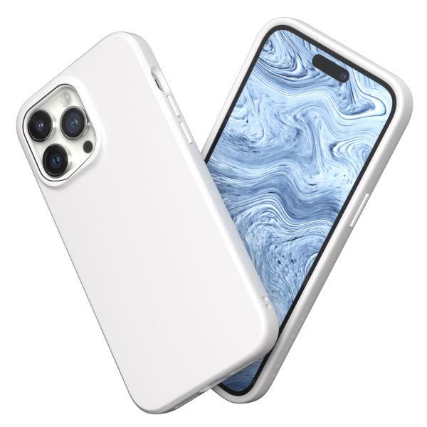 RhinoShield SolidSuit Backcover für das iPhone 14 Pro Max - Classic White