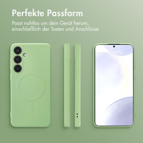 imoshion Color Back Cover mit MagSafe Samsung Galaxy S24 Plus - Grün