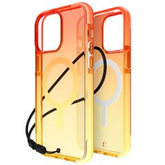 BodyGuardz Ace Pro MagSafe Back Cover für das iPhone 15 Pro Max - Peach Sorbet Ombre