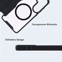 imoshion Transparente Bookcase mit MagSafe Samsung Galaxy S25 / S24 - Schwarz