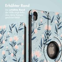 imoshion 360° drehbare Design Klapphülle Apple iPad Air 5 (2022) / Air 4 (2020) - Flowers