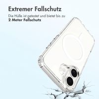 Accezz Xtreme Impact Backcover mit MagSafe Apple iPhone 17 - Transparent