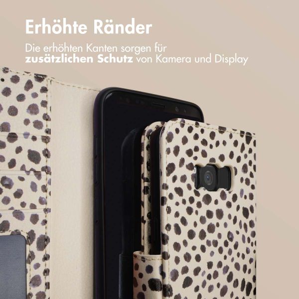 imoshion Design Klapphülle Samsung Galaxy S8 - Black And White Dots