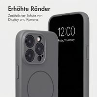 Accezz Grip Backcover mit MagSafe Apple iPhone 15 Pro - Grau