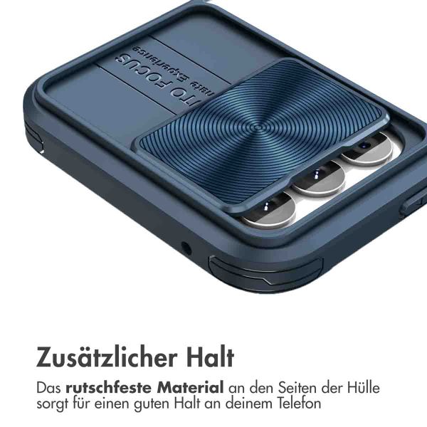 imoshion Back Cover mit Kameraschieber Samsung Galaxy A34 (5G) - Dunkelblau