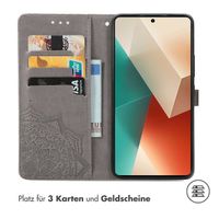 imoshion Mandala Klapphülle Xiaomi Redmi Note 13 Pro (5G) / Poco X6 - Grau