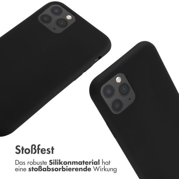 imoshion SilikonHülle mit Band Apple iPhone 11 Pro - Schwarz
