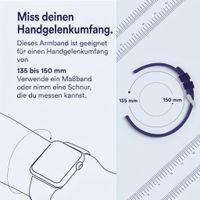 Apple Modern Buckle FineWoven für  Apple Watch | 38/40/41/42 mm - Größe S - Lavender Blue