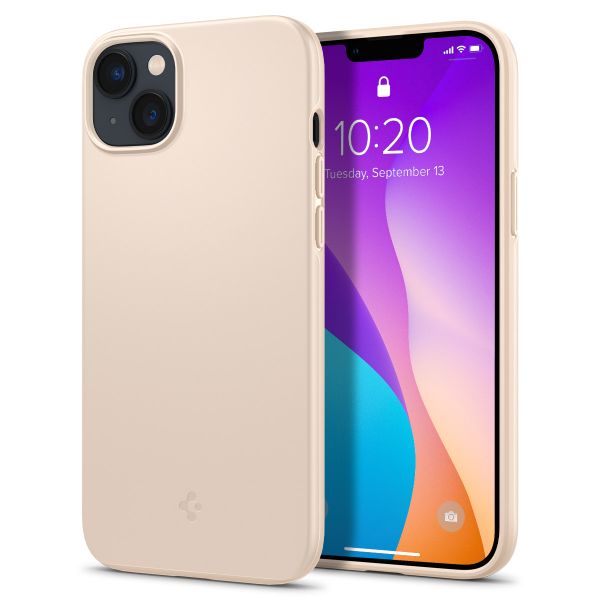 Spigen Thin Fit™ Hardcase für das iPhone 14 Plus - Beige