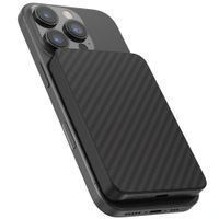 Accezz Kevlar Powerbank 5.000 mAh - MagSafe und Qi2 - Schwarz