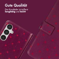 imoshion Design Klapphülle Samsung Galaxy A35 - Crush Check Coral Dust