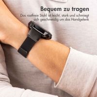 imoshion QuickFit® Milanese Armband -   Garmin 20 mm Anschluss - Größe L/XL - Schwarz