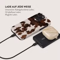 Burga Magnetische Powerbank 5.000 mAh - MagSafe und Qi2 - Celestial / Gunmetal