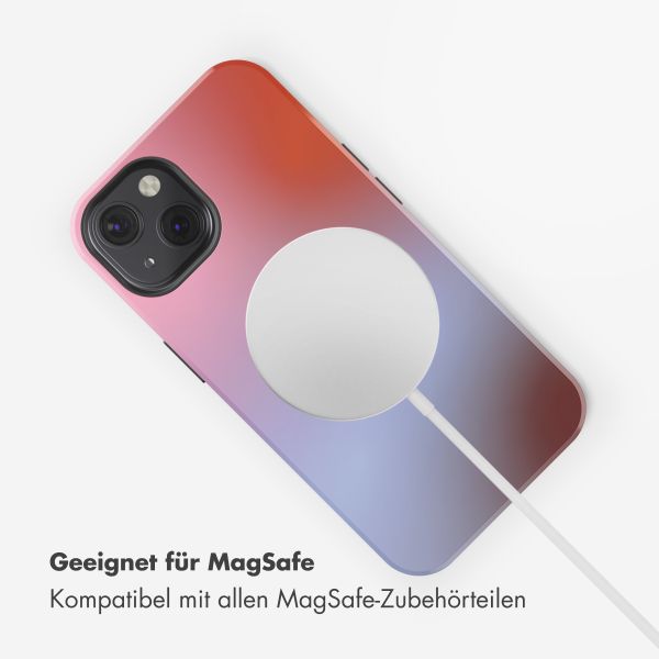Selencia Vivid Rückabdeckung mit MagSafe Apple iPhone 13 - Gradient Soft Blush