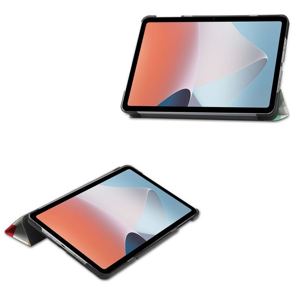 imoshion Design Trifold Klapphülle für das Oppo Pad Air - Colours