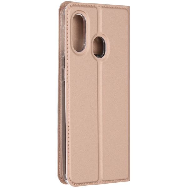 Dux Ducis Slim TPU Klapphülle Roségold für das Samsung Galaxy A20e