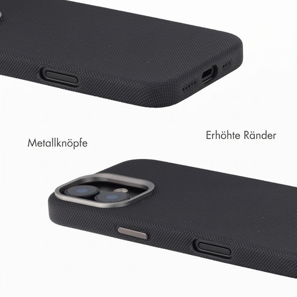 Accezz Mesh Backcover mit MagSafe Apple iPhone 17 - Schwarz