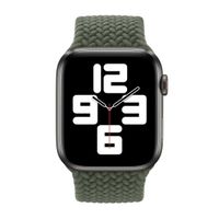 Apple Geflochtenes Solo Loop für das  Apple Watch | 38/40/41/42 mm - Größe 2 - Inverness Green