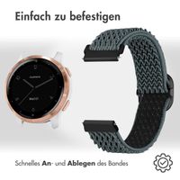 imoshion Elastische Nylonarmband - 18-mm-Universalanschluss - Hellgrau