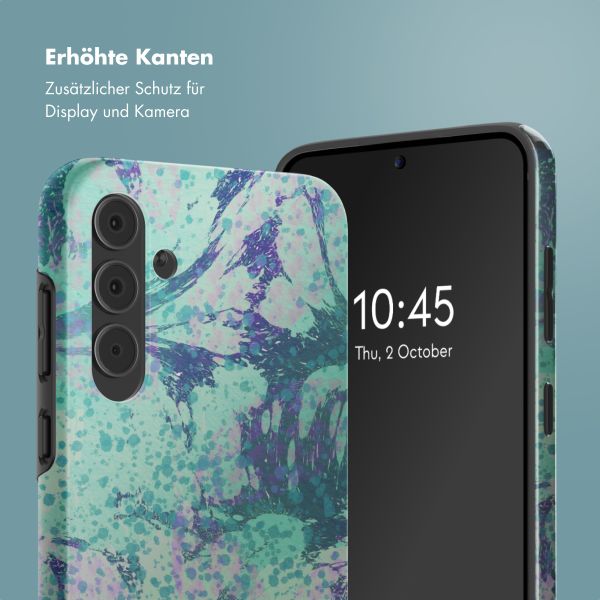 Selencia Vivid Back Cover Samsung Galaxy A55 - Fresh Paint Green