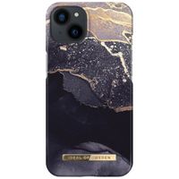 iDeal of Sweden Fashion Back Case Apple iPhone 13 - Golden Twilight Marble