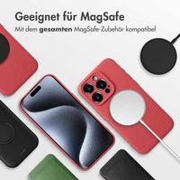 imoshion Color Back Cover mit MagSafe Apple iPhone 15 Pro - Dusty Rose