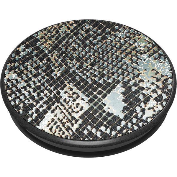 PopSockets Luxe PopGrip - Embossed Metal Python