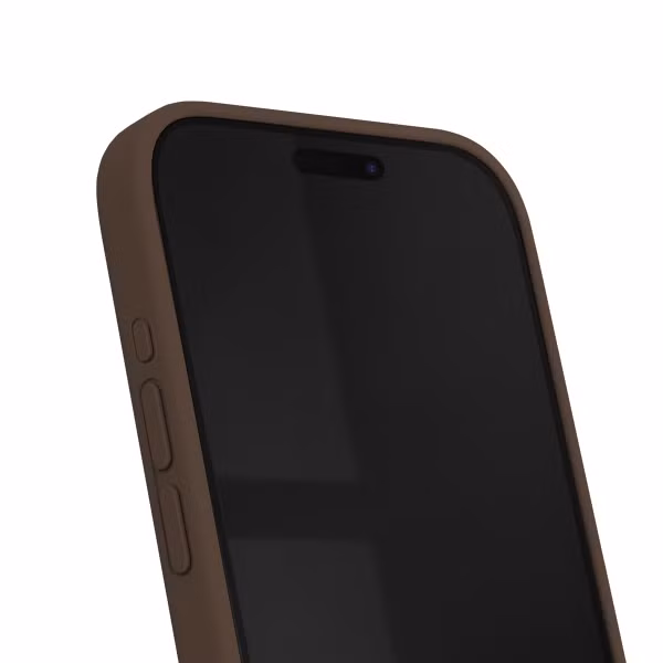 iDeal of Sweden Silikonhülle mit MagSafe Apple iPhone 15 Pro Max - Mocha Mousse