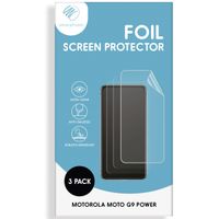 imoshion Displayschutz Folie 3er-Pack Motorola Moto G9 Power