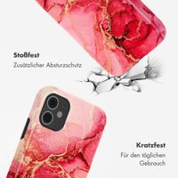 Selencia Vivid Tough Back Cover für das iPhone 11 - Rosy Marble