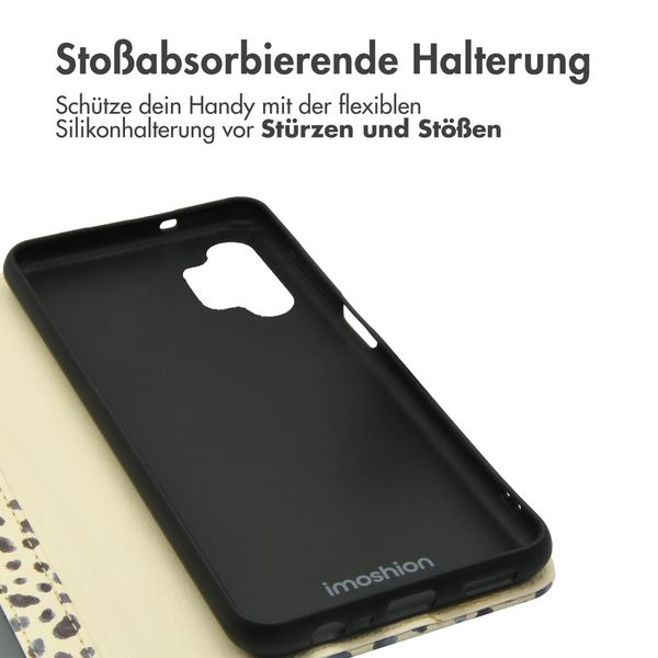 imoshion Design Klapphülle Samsung Galaxy A13 (5G) - Black And White Dots