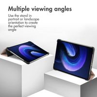 imoshion Trifold Klapphülle Xiaomi Pad 6 / 6 Pro - Rosé gold