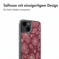 imoshion Design Hülle Apple iPhone 14 - Deep Rose