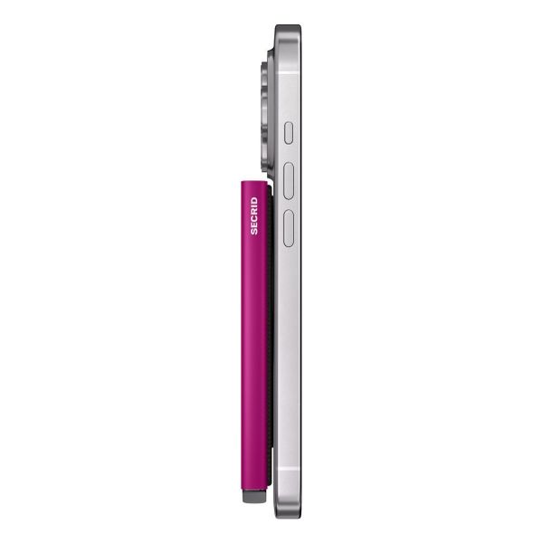 Secrid Cardprotector MagSafe - Kartenhalter - Fuchsia
