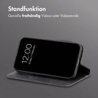 Slim Klapphülle Motorola Moto G77 - Schwarz