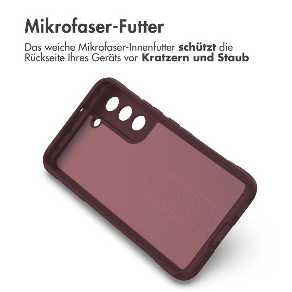 imoshion EasyGrip Back Cover für das Samsung Galaxy S22 - Aubergine