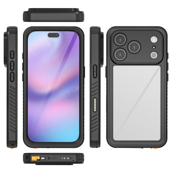 Redpepper Dot Waterproof Case Apple iPhone 17 Pro - Schwarz