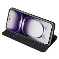 Dux Ducis Slim TPU Klapphülle für das Oppo Reno 12 - Schwarz