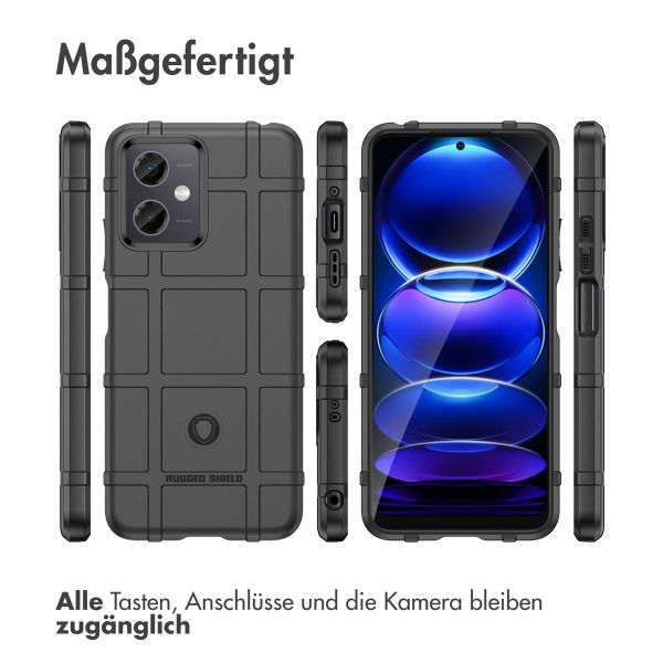 imoshion Rugged Shield Backcover Xiaomi Poco X5 5G - Schwarz