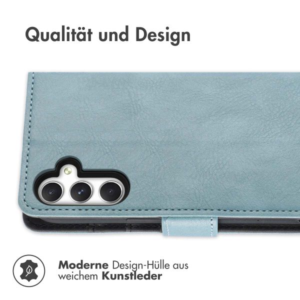 imoshion Luxuriöse Klapphülle Samsung Galaxy A25 (5G) - Hellblau