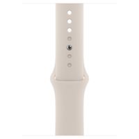 Apple Sport Band für Apple Watch Series 1 bis 10 / SE / Ultra (2) (44/45/46/49 mm) - Größe M/L - Starlight